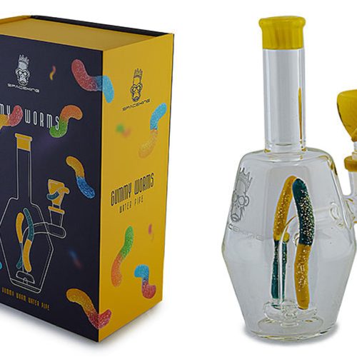 Spaceking Gummy Worm Mini Water Pipe