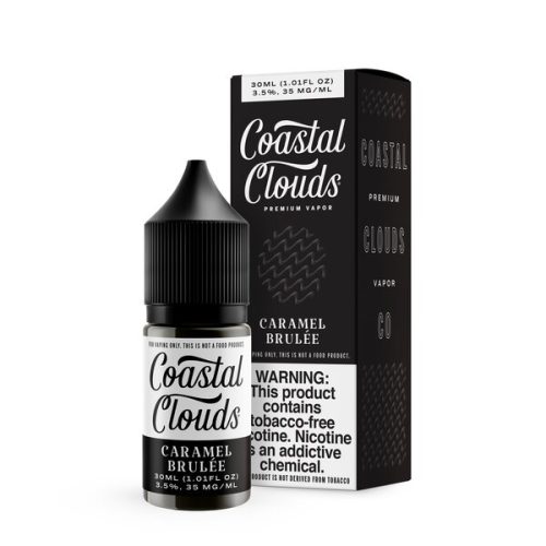 Coastal Clouds Salt - Caramel Brulee - 30mL