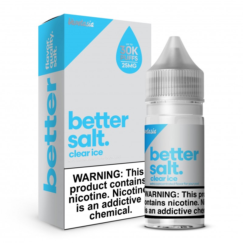 Better Salt by Vapetasia - Clear Ice 30mL