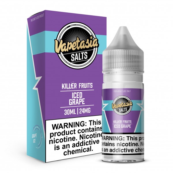 Vapetasia Killer Fruits Salts- Iced Grape 30mL