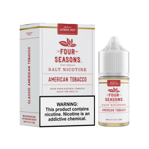 Four Seasons Salt - American Tobacco 30mL