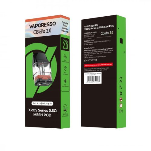 Vaporesso XROS Series Pods 4pk